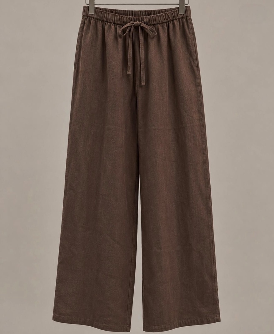 Mocha Brown Handcrafted Two-Piece Set