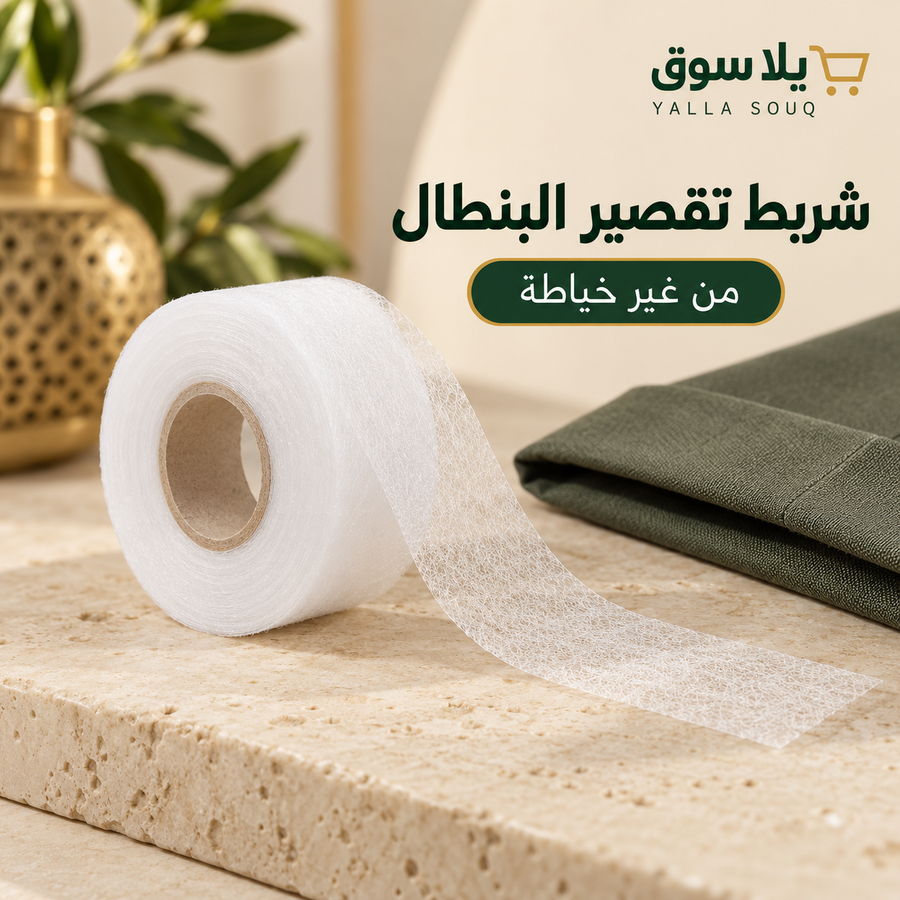 لزق تقصير البناطيل بدون خياطة