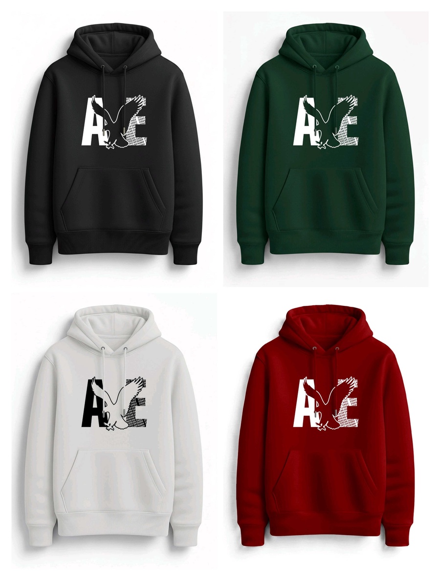 American Eagle Cotton Milton Oversized Hoodie