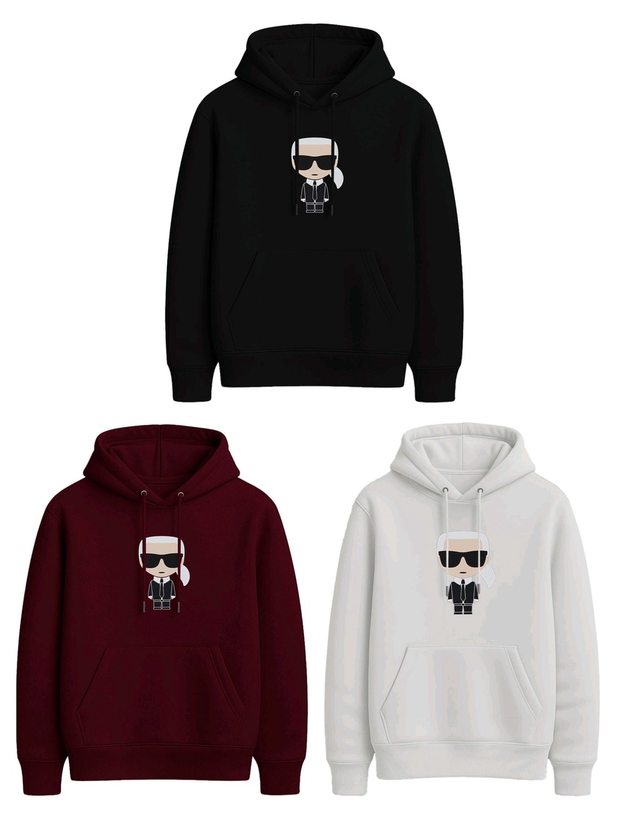 KARL Cotton Milton Oversized Hoodie