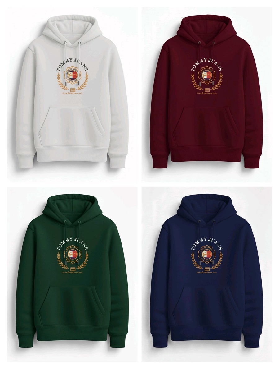 Tommy Jeans Cotton Milton Oversized Hoodie