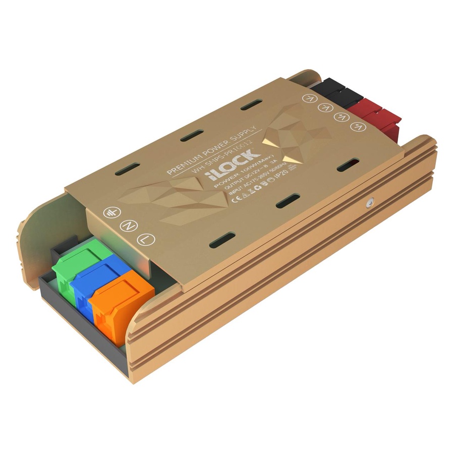 iLOCK Premium LED Power Supply | 12V | 60w | IP20 |  Overload & Overheat Protection | 5-Year Warranty 