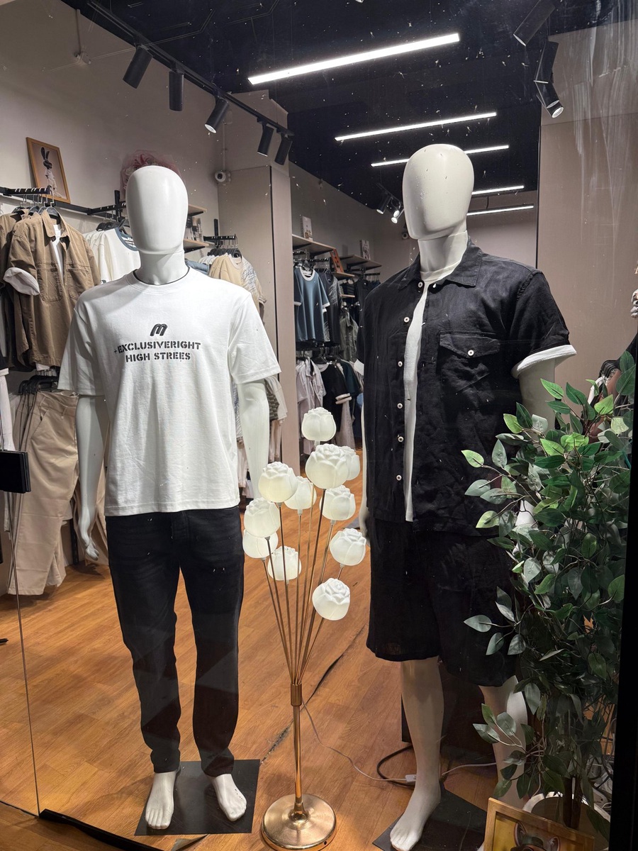 تيشيرت هاي ستريت أبيض — White High Street Tee