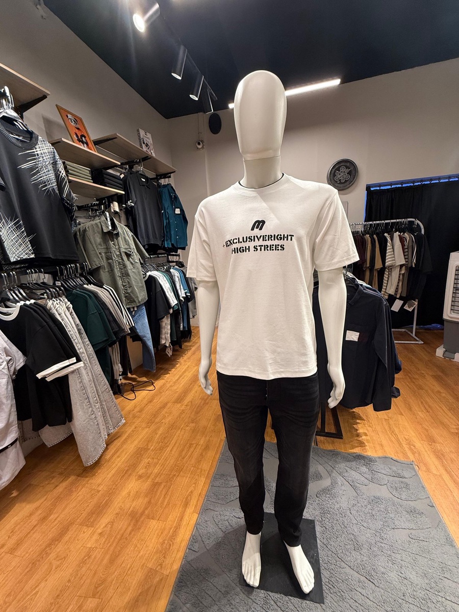 تيشيرت هاي ستريت أبيض — White High Street Tee