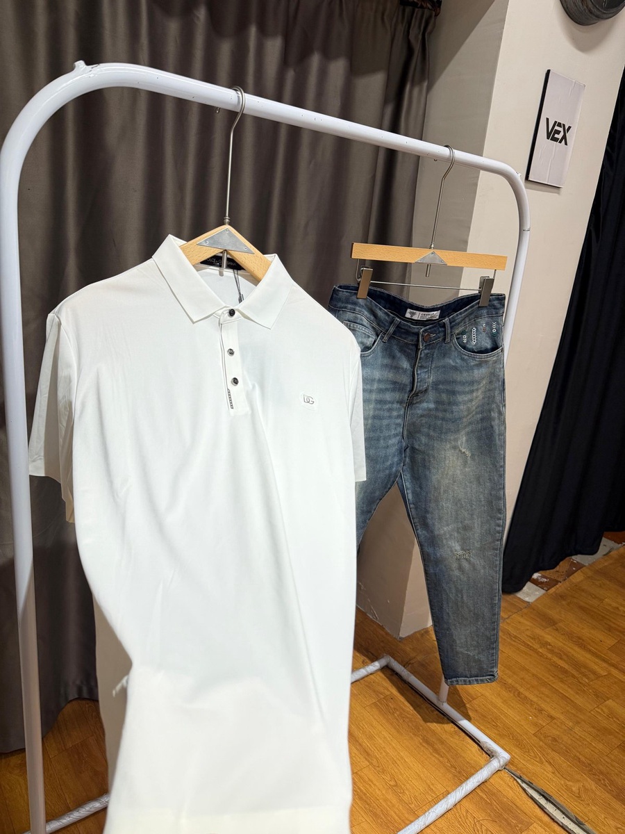 بولو كلاسيك أبيض — White Classic Polo