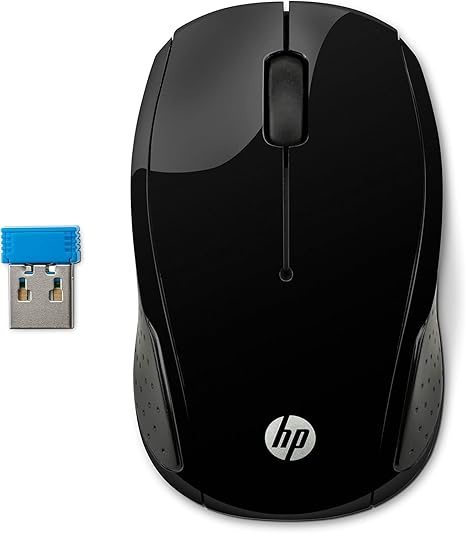 HP 200 Wireless Mouse - Black