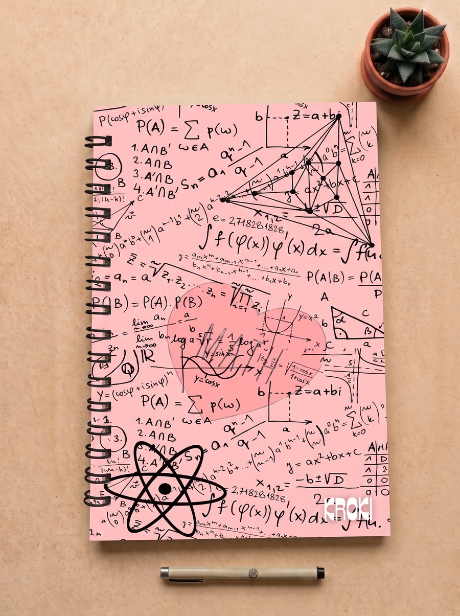 Girls math Notebook