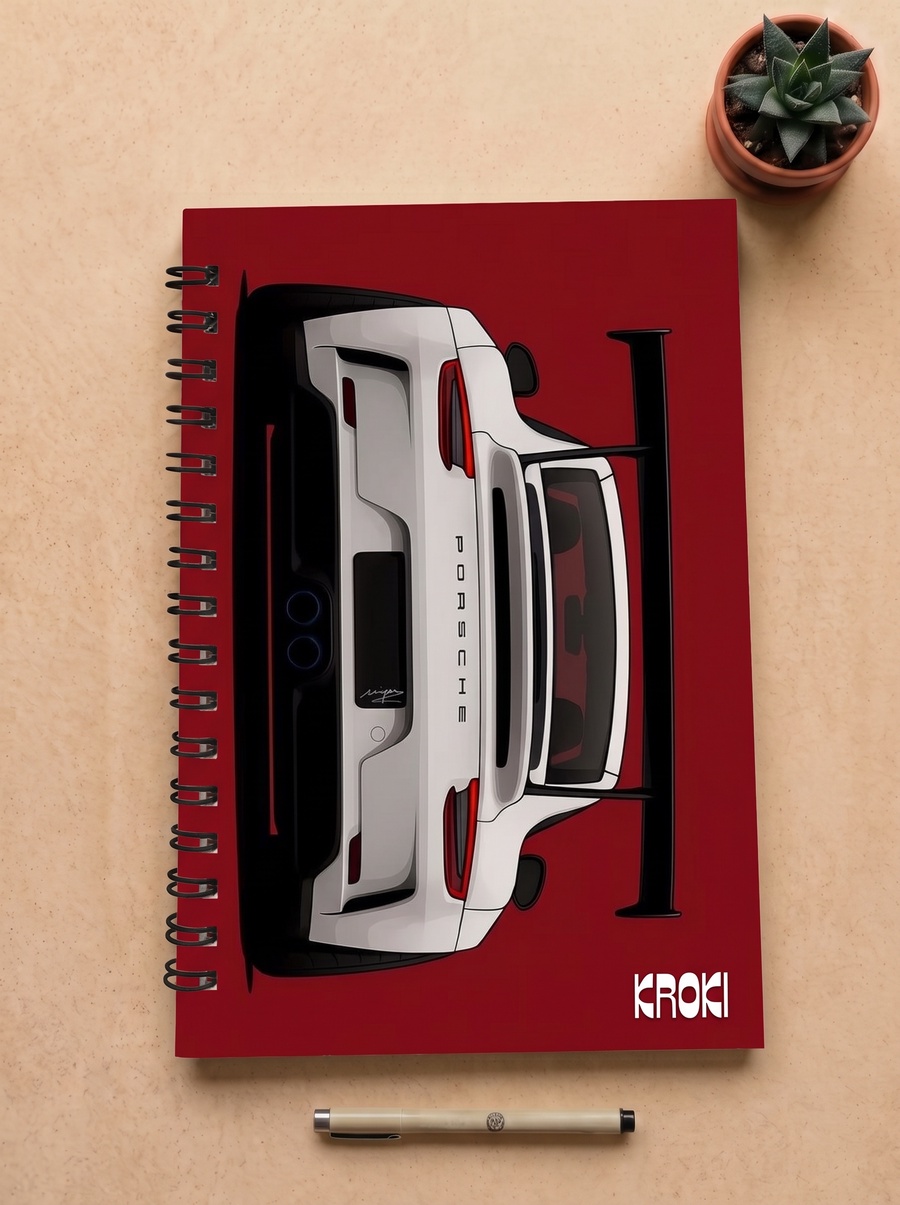 Red Turbo Notebook