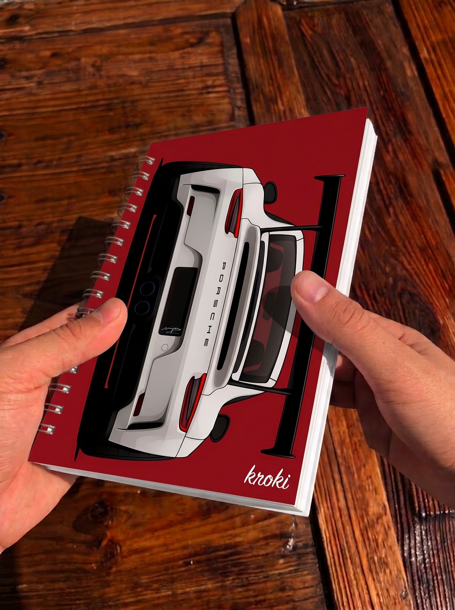 Red Turbo Notebook
