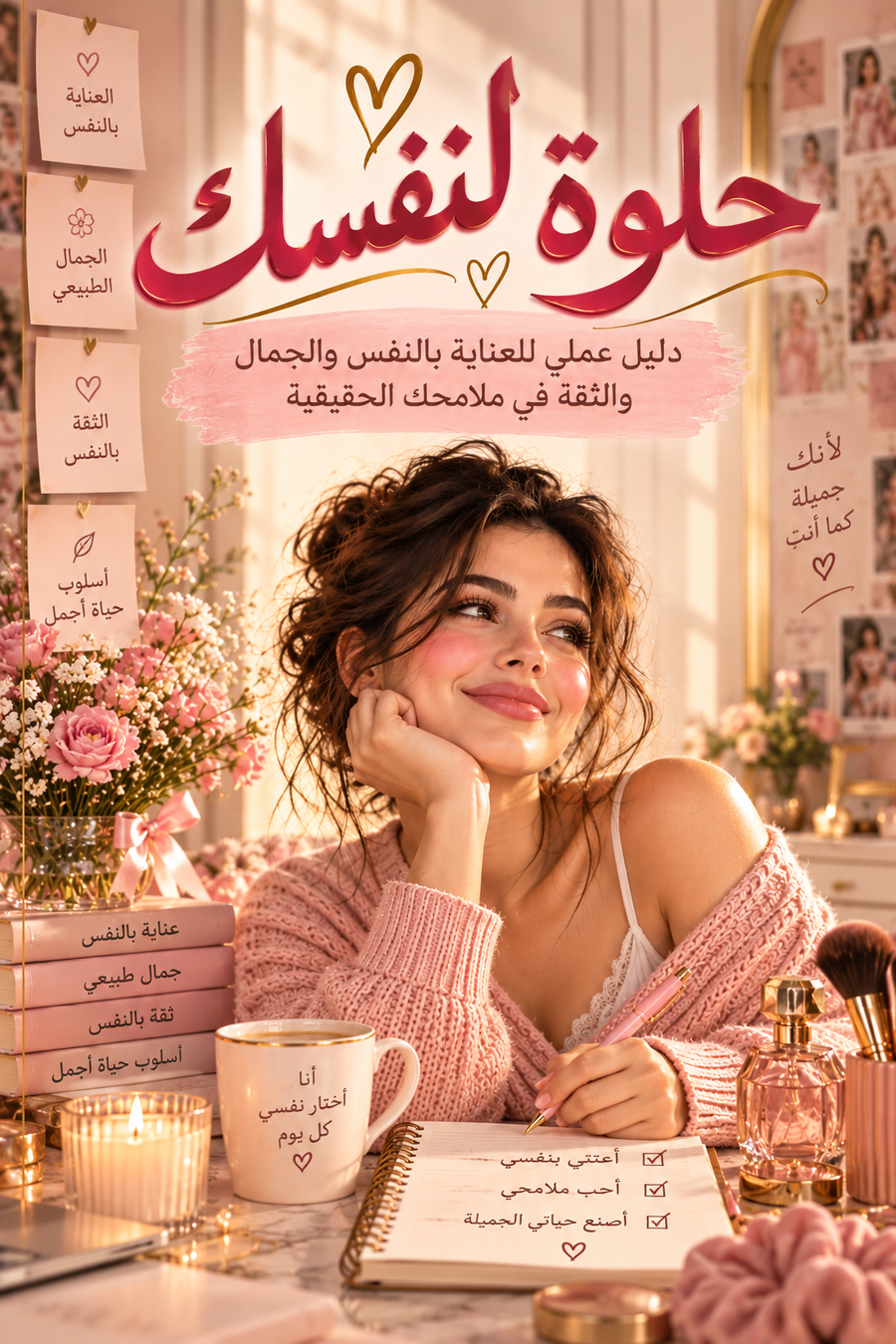 كتاب حلوة لنفسك ( دليل العناية بالبشرة )