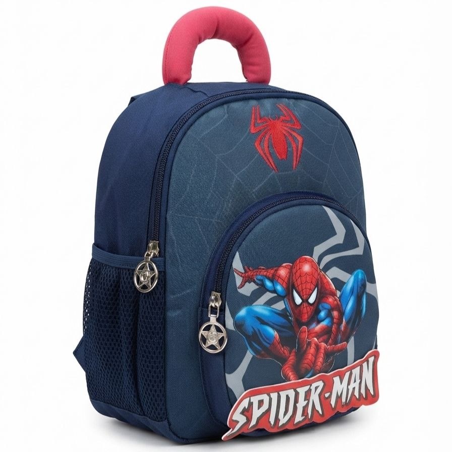  شنطة أطفالي ولادي سبايدر مان (Spider-Man) ظهر مبطن _ للحضانة والخروج | Demand Beyond