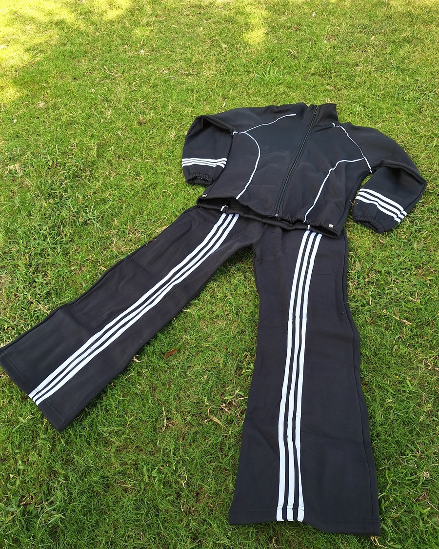 Lightweight Sponge Milton Striped Tracksuit