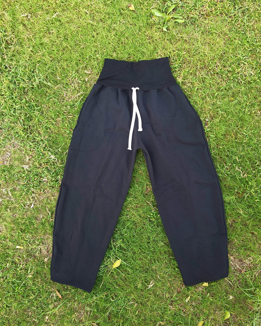 Balloon Fit Wide Leg Sweatpants