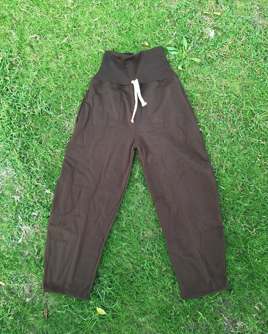 Balloon Fit Wide Leg Sweatpants