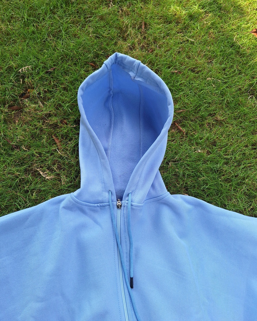 Fleece-Lined Corset Zip-Up Hoodie
