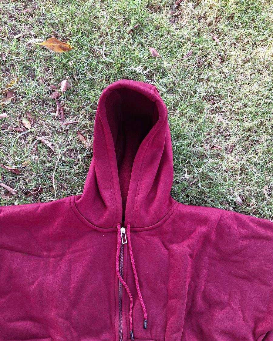 Fleece-Lined Corset Zip-Up Hoodie
