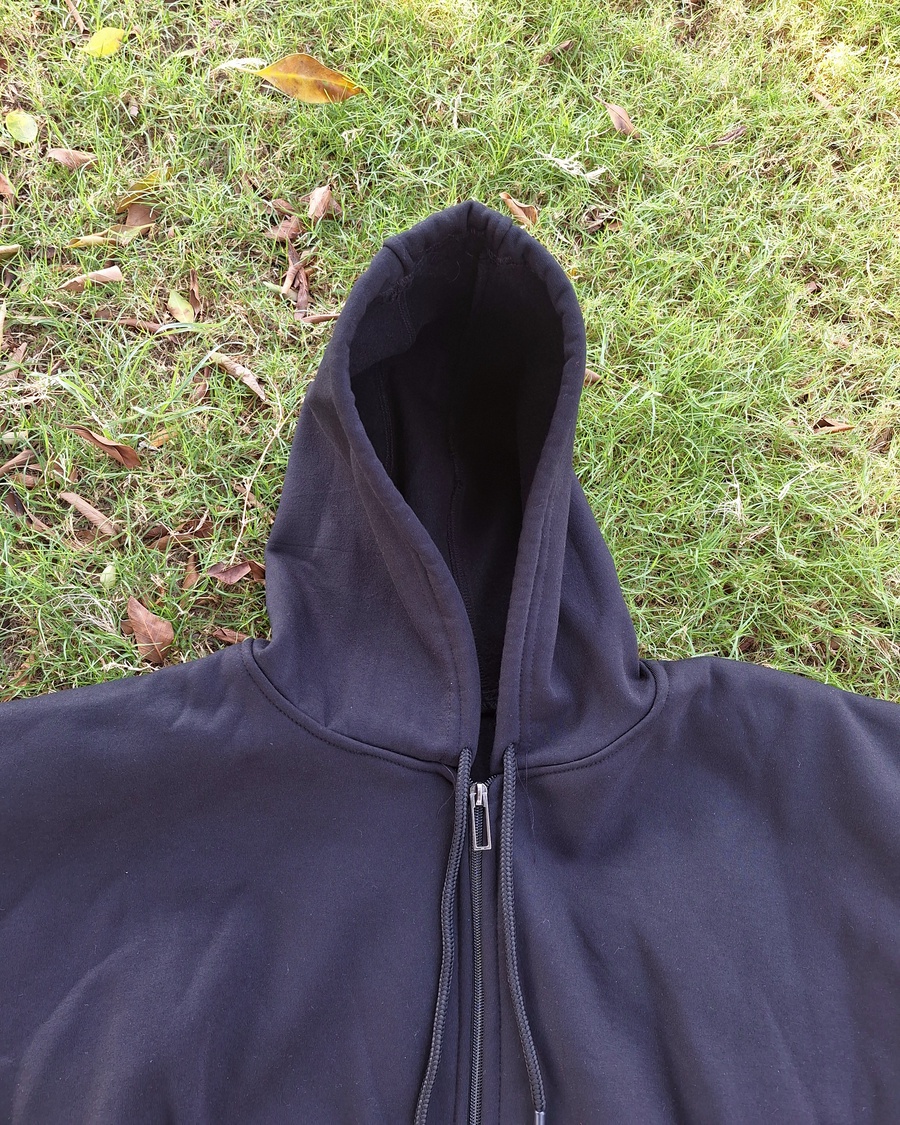 Fleece-Lined Corset Zip-Up Hoodie