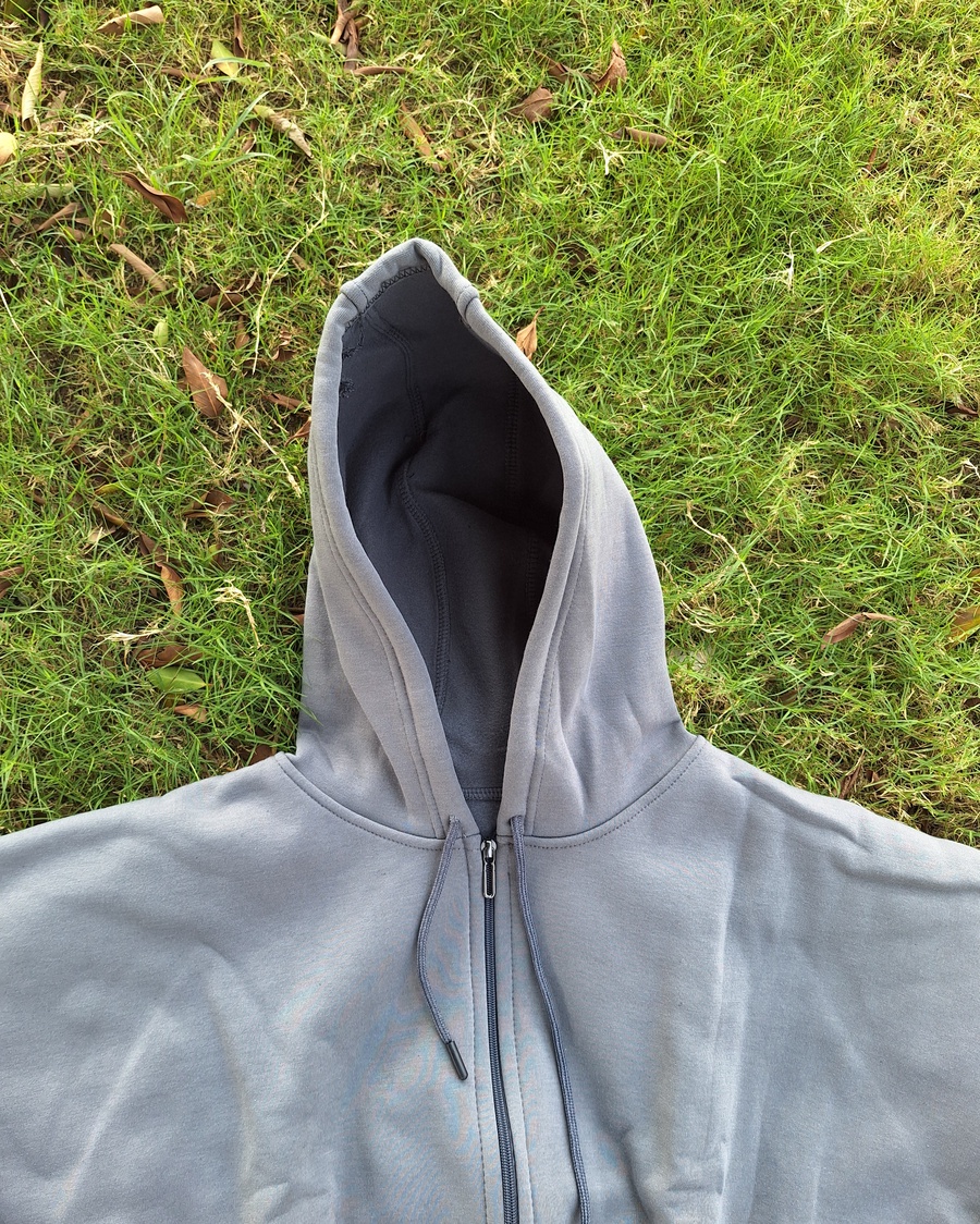 Fleece-Lined Corset Zip-Up Hoodie