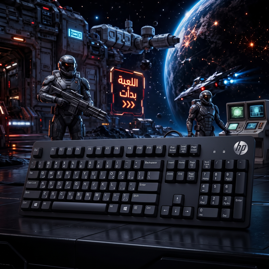 كيبورد استيراد hp
