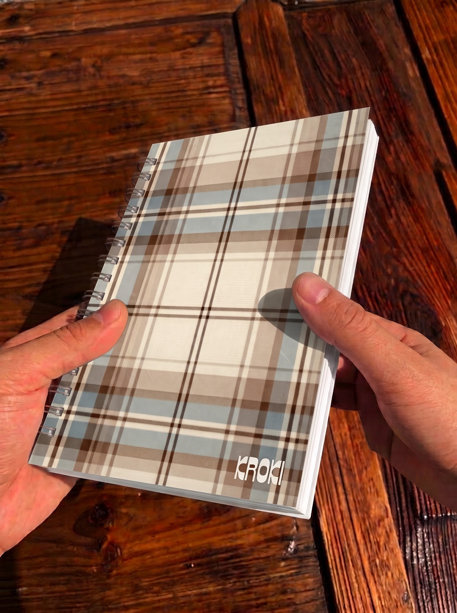 Classic Plaid Notebook
