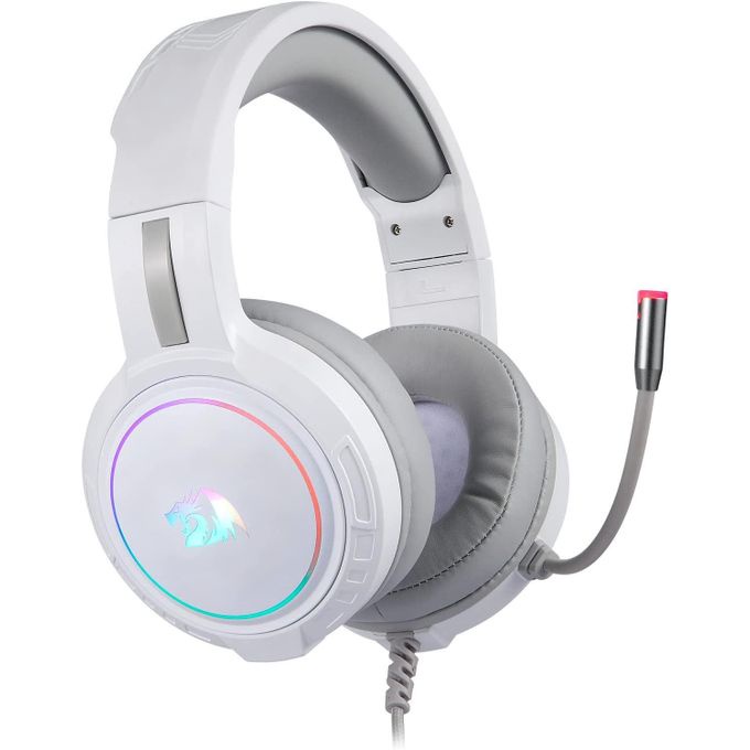 Redragon H270 Mento RGB Wired Gaming Headset – White