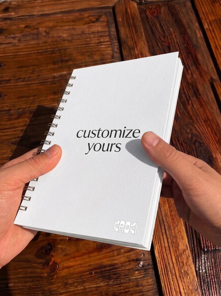 Custom Design Notebook