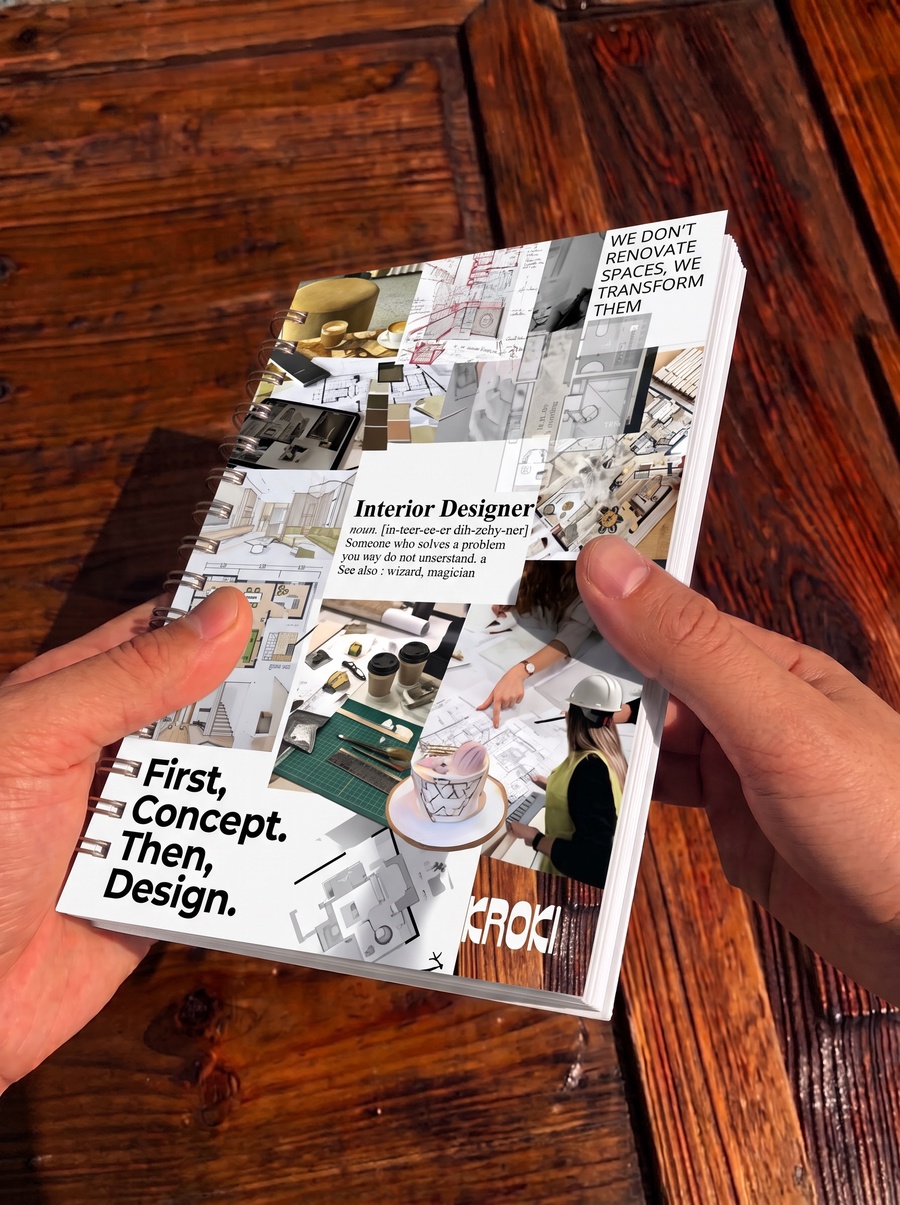 Interior Designer Moodboard Notebook