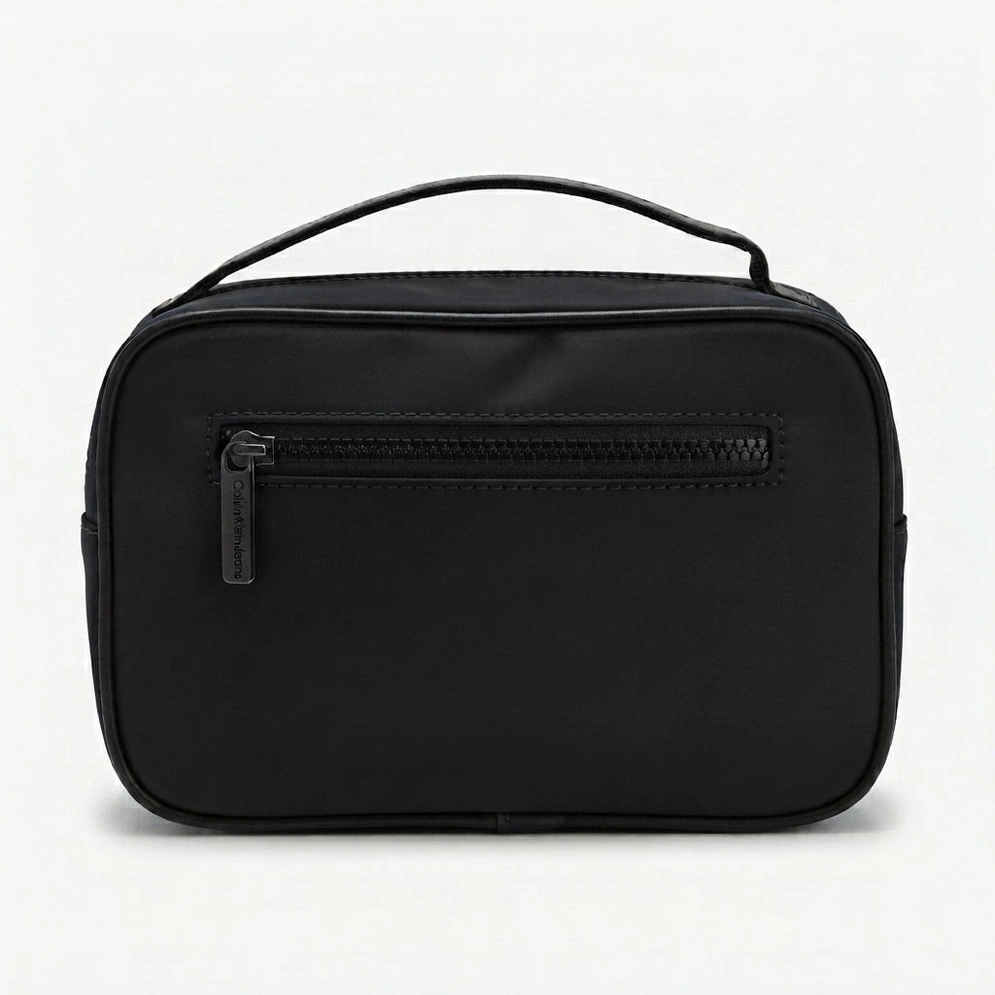 Calvin Klein Jeans Black Crossbody & Handbag with Top Handle and Front Logo #0029