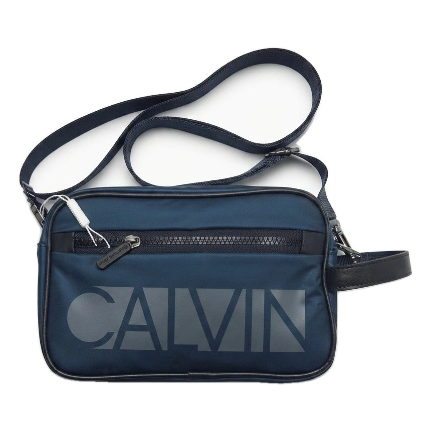 Calvin Klein Jeans Men's Crossbody Clutch Bag with Adjustable Strap & Zip Closure #0025