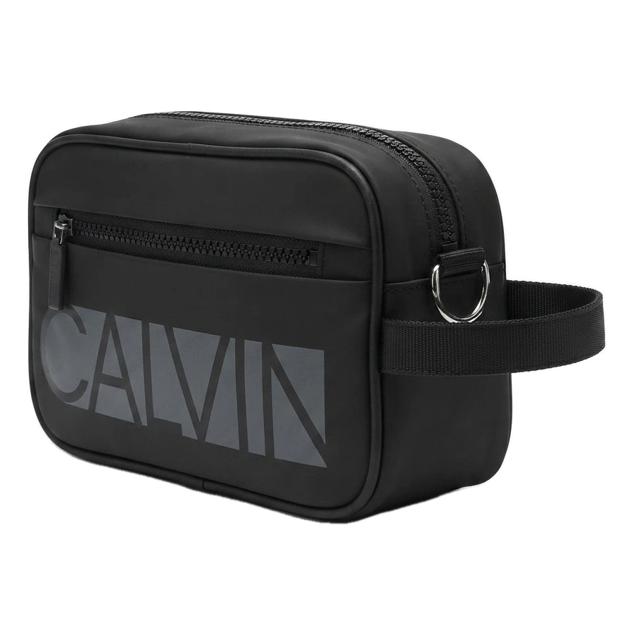 Calvin Klein Jeans Men's Crossbody Clutch Bag with Adjustable Strap & Zip Closure #0026
