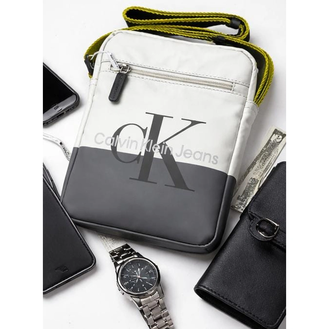 CK Black Crossbody Bag For Men #0001