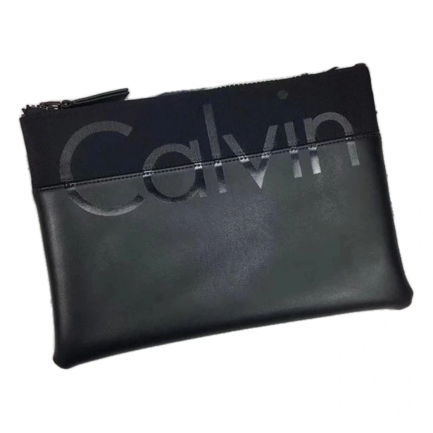 CK Black Leather Bag For Men #BG-01