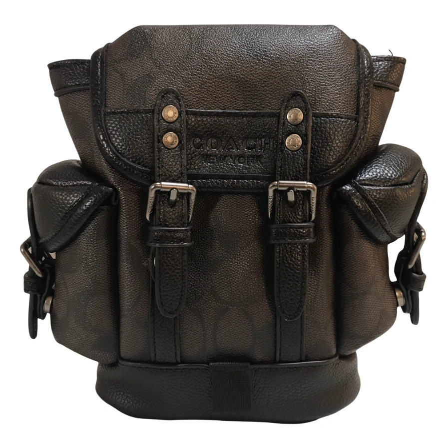 Elevate your everyday carry with the Coach Sling Bag – Unisex Design, now available in a curated range of sophisticated dark tones #0058