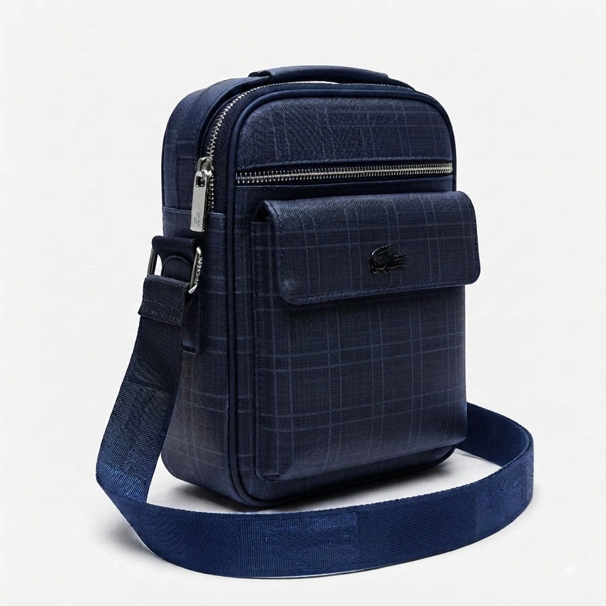Lacoste Navy blue Crossbody Men's Bag #0015