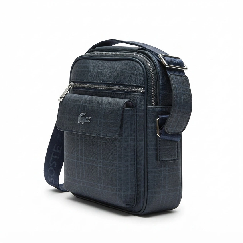 Lacoste Navy blue Crossbody Men's Bag #0015