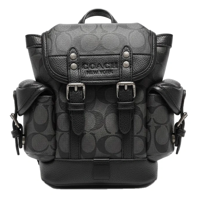 Redefine your daily commute with the Coach Signature Unisex Sling Bag #0057
