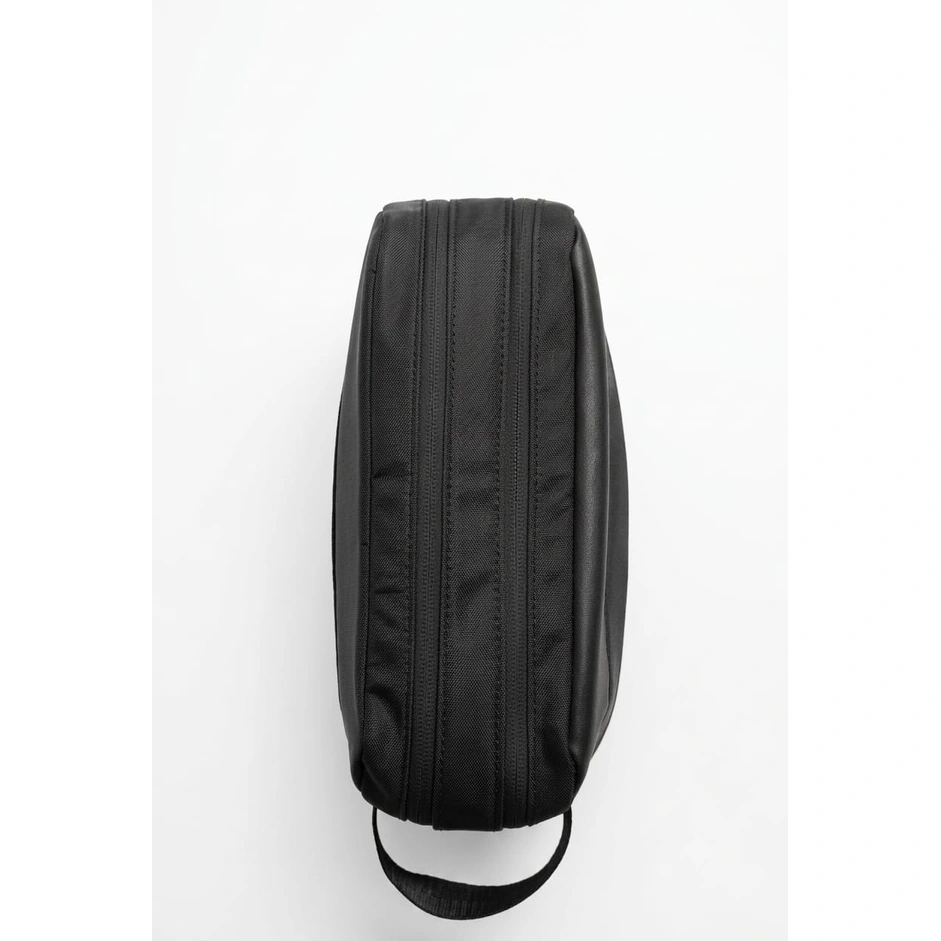 Tommy Hilfiger Men's Black Travel Organizer Bag – Compact Toiletry & Essentials Pouch#0037