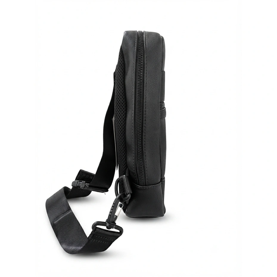 Tommy Hilfiger Men's Chic Crossbody Sling Bag - Black #0062