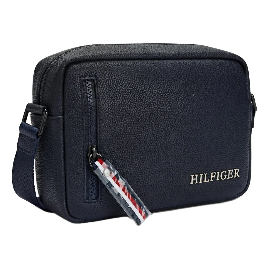 Tommy Hilfiger Men's Crossover Crossbody Bag - Black #0084