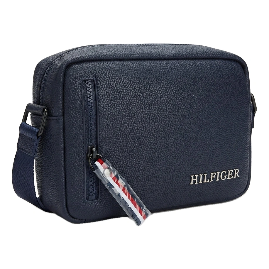 Tommy Hilfiger Men's Crossover Crossbody Bag - Navy Blue #0067