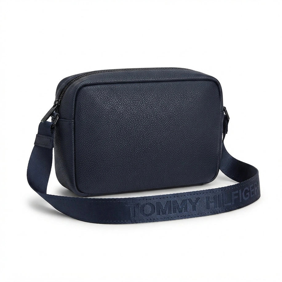 Tommy Hilfiger Men's Crossover Crossbody Bag - Navy Blue #0067