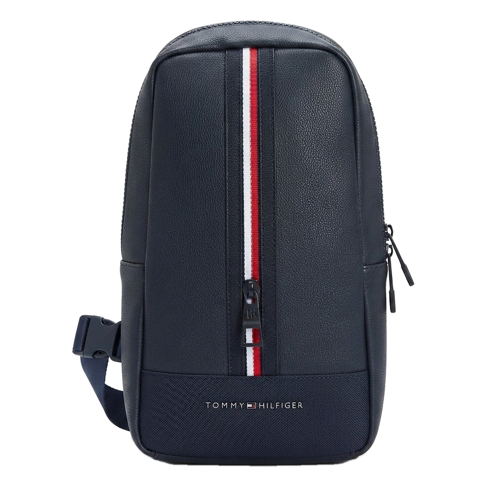 Tommy Hilfiger Men's Navy Blue Crossbody Sling Bag #0072
