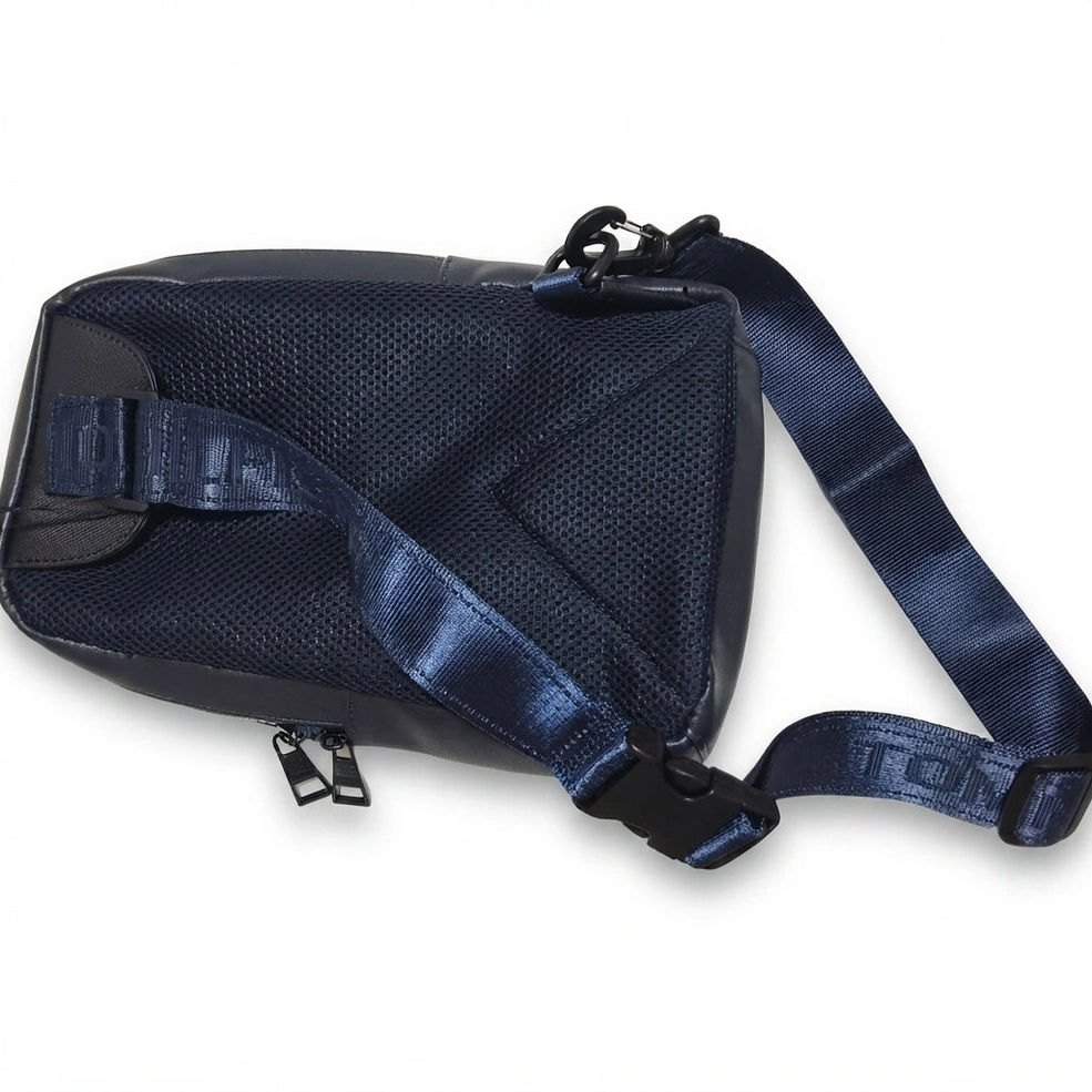 Tommy Hilfiger Men's Navy Blue Crossbody Sling Bag #0072