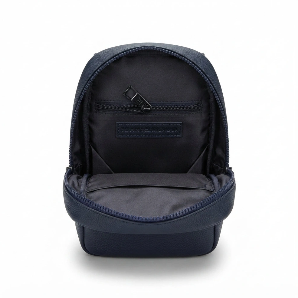Tommy Hilfiger Men's Navy Blue Crossbody Sling Bag #0072