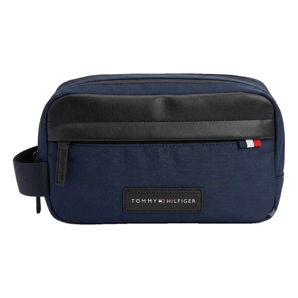 Tommy Hilfiger Men's Navy Travel Organizer Bag – Compact Toiletry & Essentials Pouch#0038