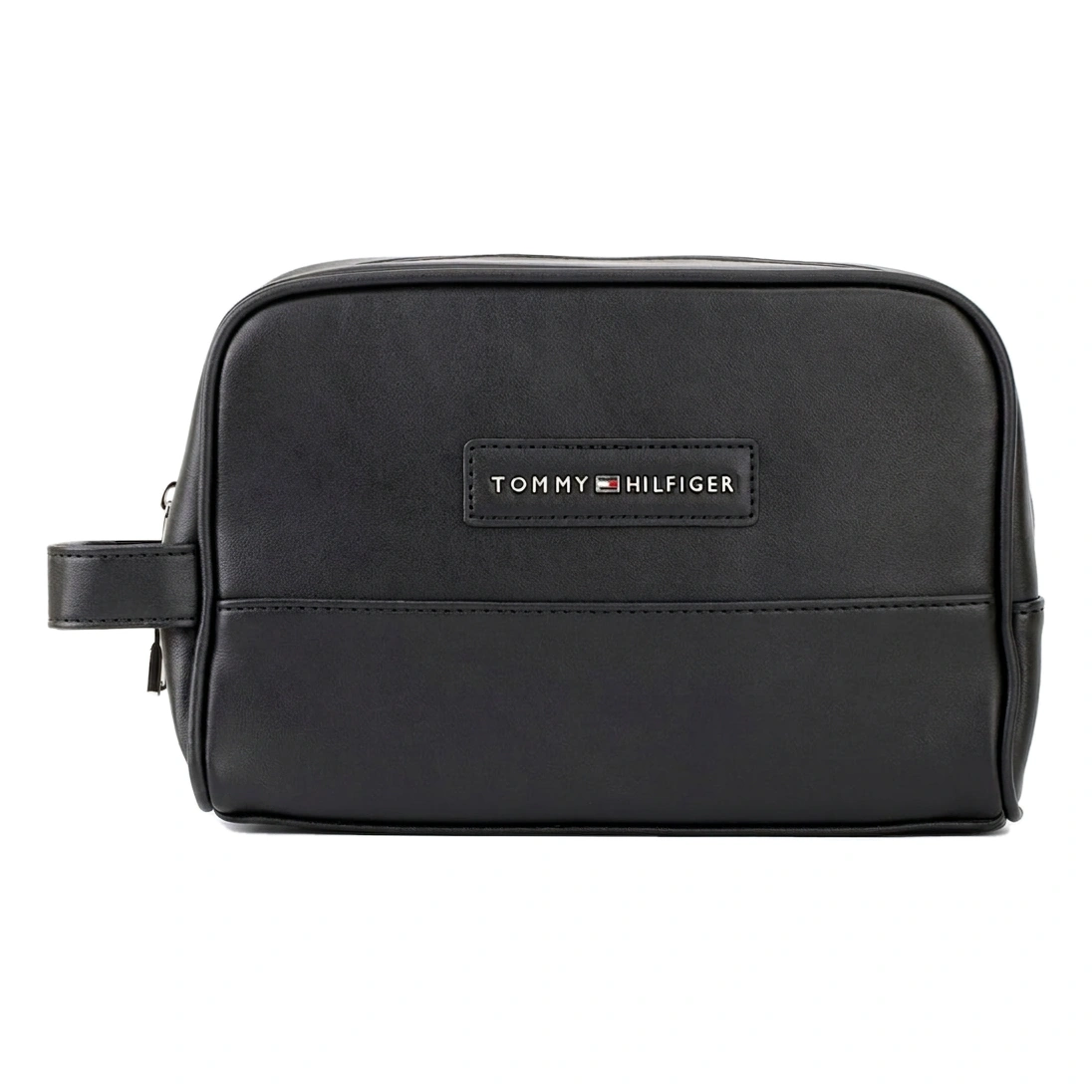 Tommy Hilfiger Minimalist Black Toiletry & Essentials Bag #0012
