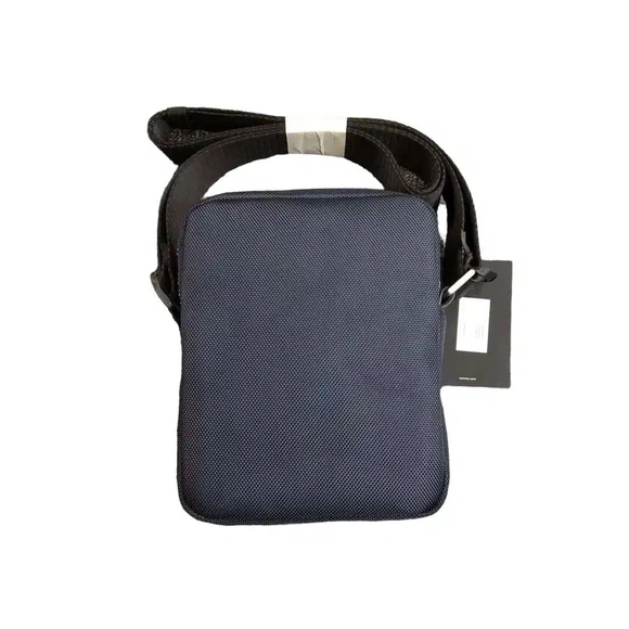 Tommy Hilfiger Navy Blue Men’s Stripe Messenger Bag #0027