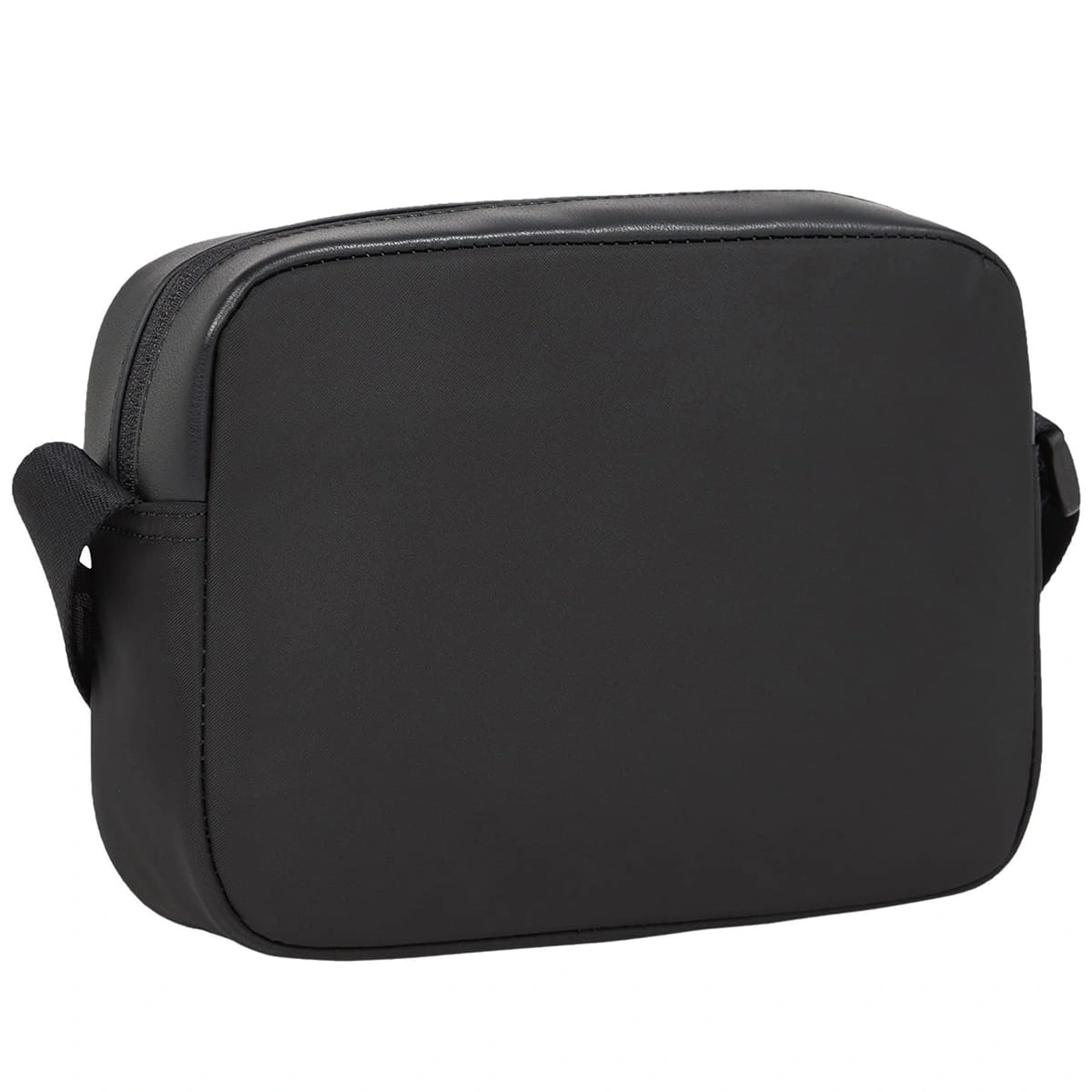 Tommy Hilfiger Polished Black Men’s Crossbody Messenger Bag #0019