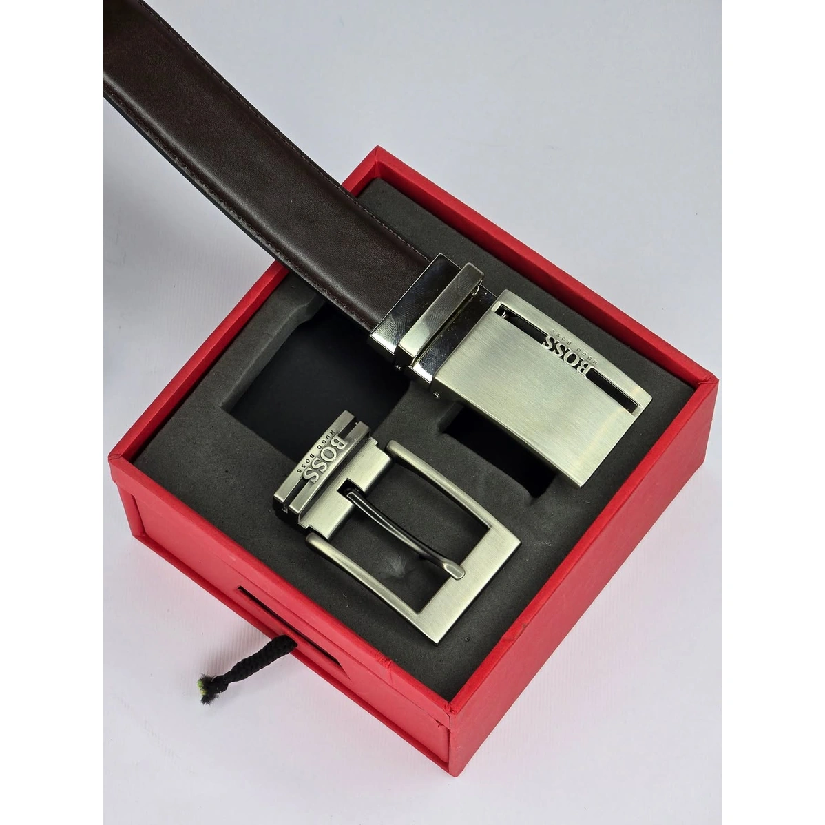BOSS Men’s Premium Leather Belt #02