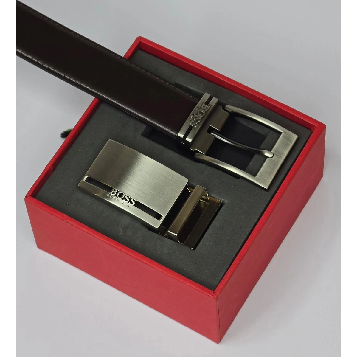 BOSS Men’s Premium Leather Belt #02